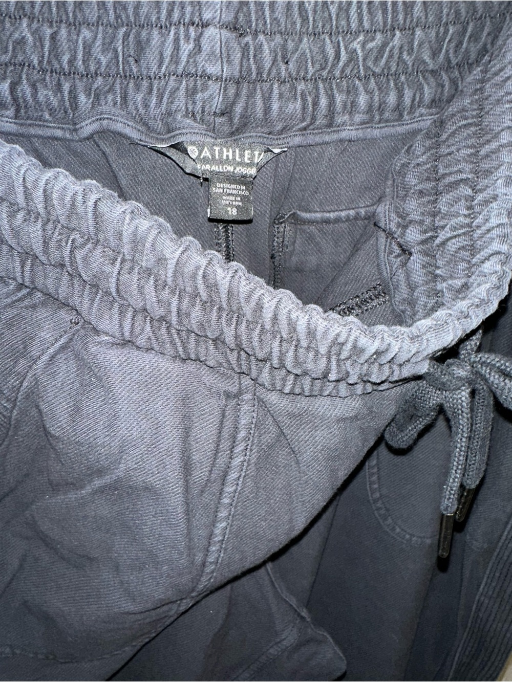 Athleta Farallon Joggers Sz 18 - Picture 6 of 6